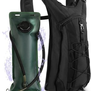 Hydration Backpack Lightweight, HOMEASY Hydration Packs 20L Waterproof with 3L TPU Water Bladder, Water Backpack for Women Men for Cycling Hiking Running Hunting Biking