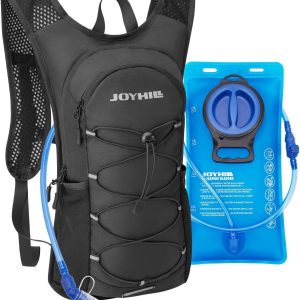 JOYHILL TPU Hydration Bladder,1.5L 2L 3L Water Bladder for Hiking Backpack BPA Free Leak Proof Hydration Pack